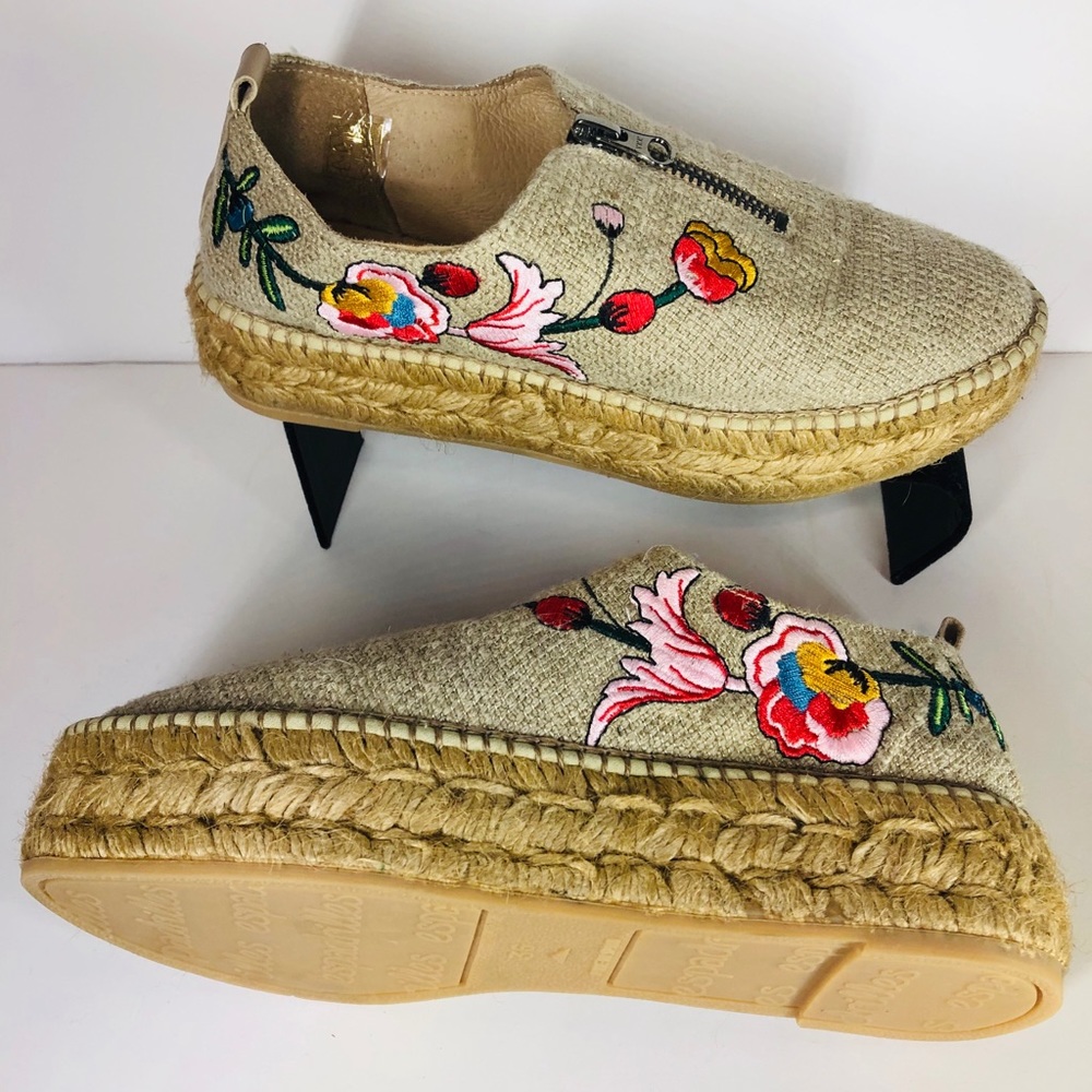 Eric Michael “Serena” espadrilles- brand new!